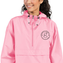 Load image into Gallery viewer, Goal Slayer&#39;s Pink Embroidered Champion Packable Jacket
