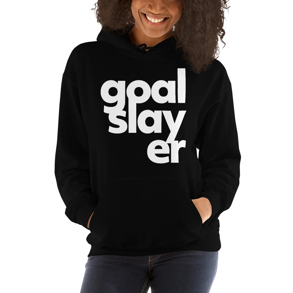 goal slayer:Lowercase Hoodie