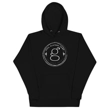 Load image into Gallery viewer, Black Official Logo Unisex Hoodie
